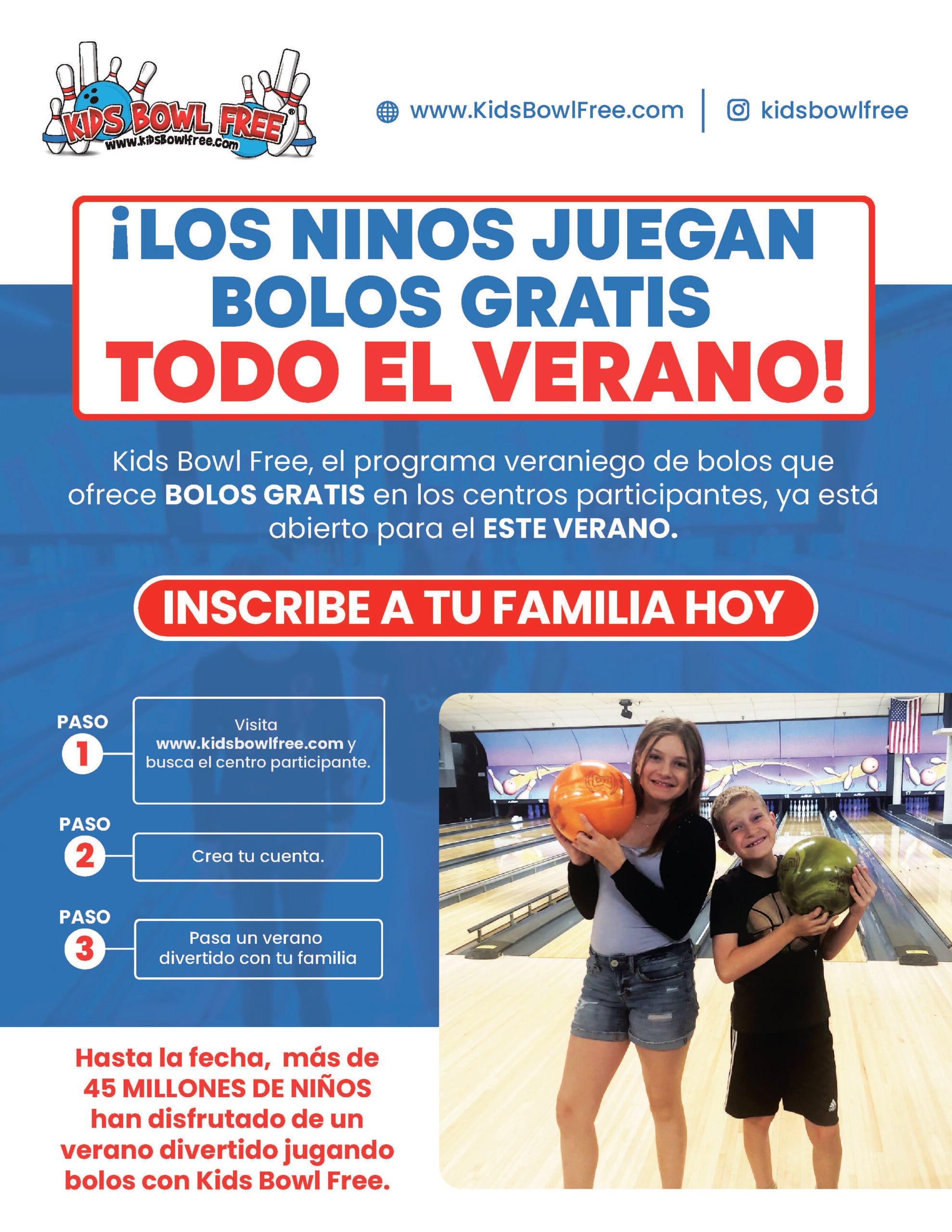 KBF Promo Items – Kids Bowl Free Centers