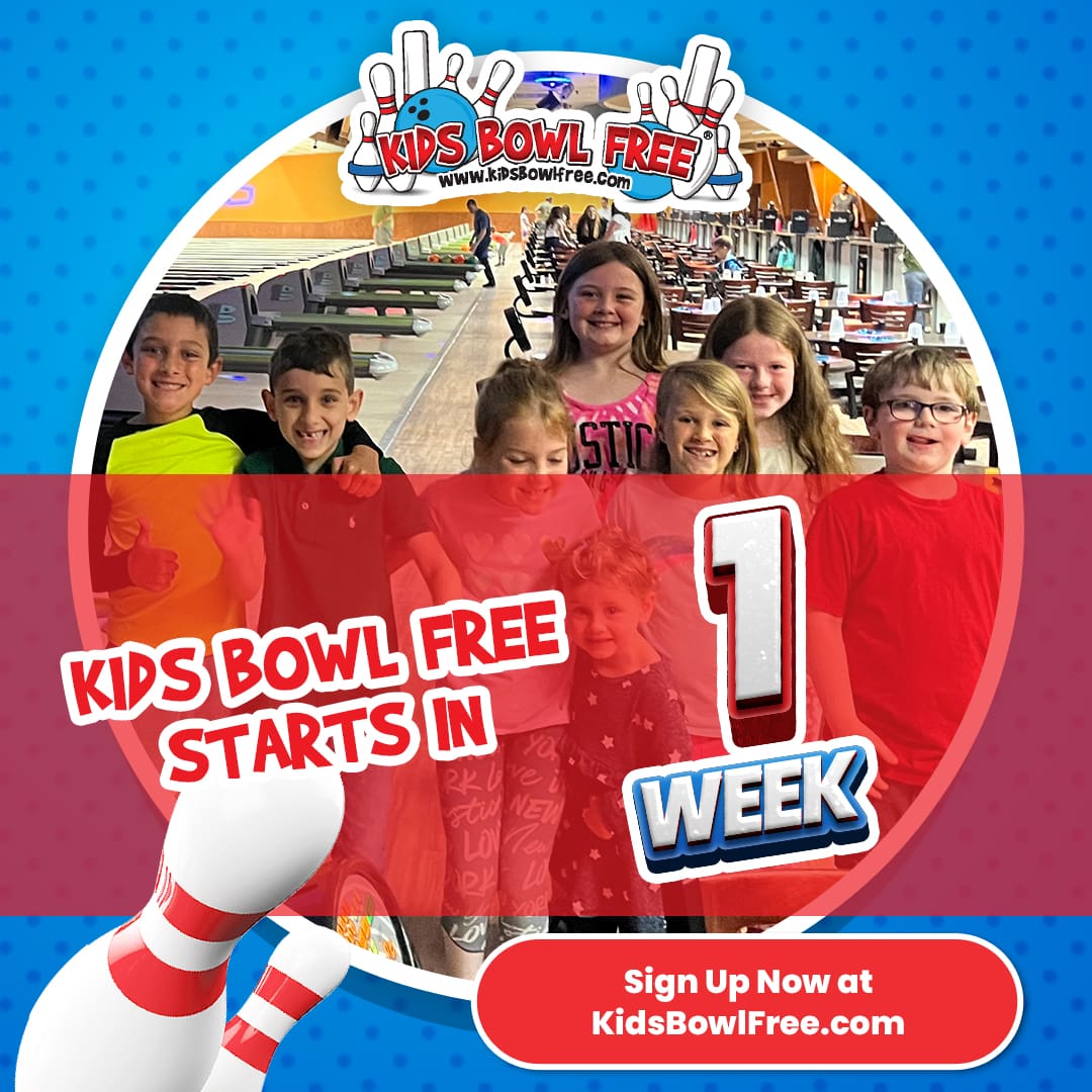 Kids Bowl Free Starts In 1 Week