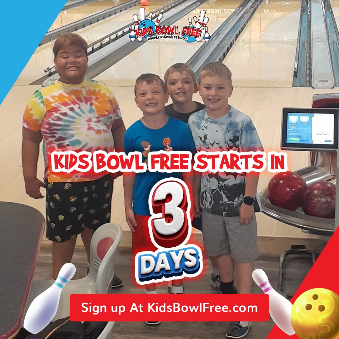 Kids Bowl Free Starts In 3 Days