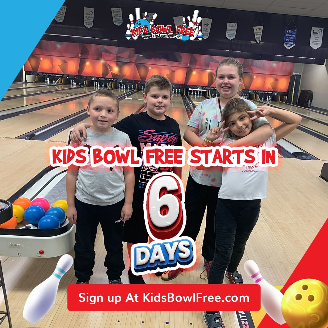 Kids Bowl Free Starts In 6 Days