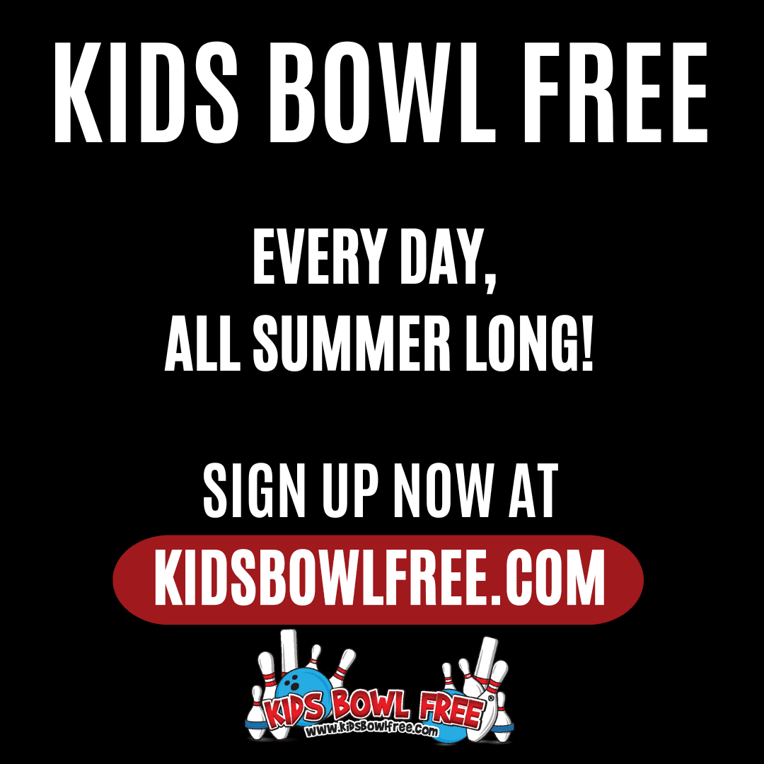 KidsBowlFreeEveryDayAllSummerBlack