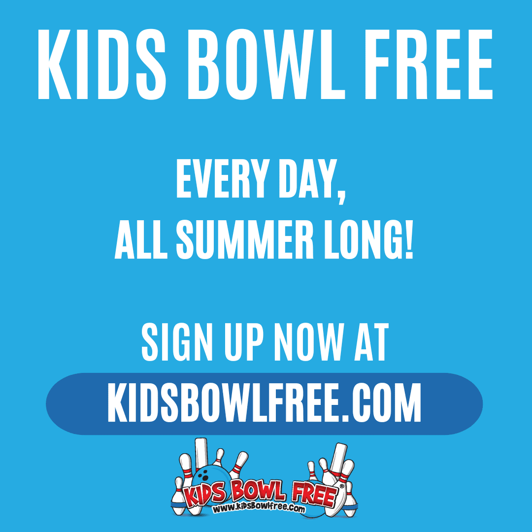 KidsBowlFreeEveryDayAllSummerBlue
